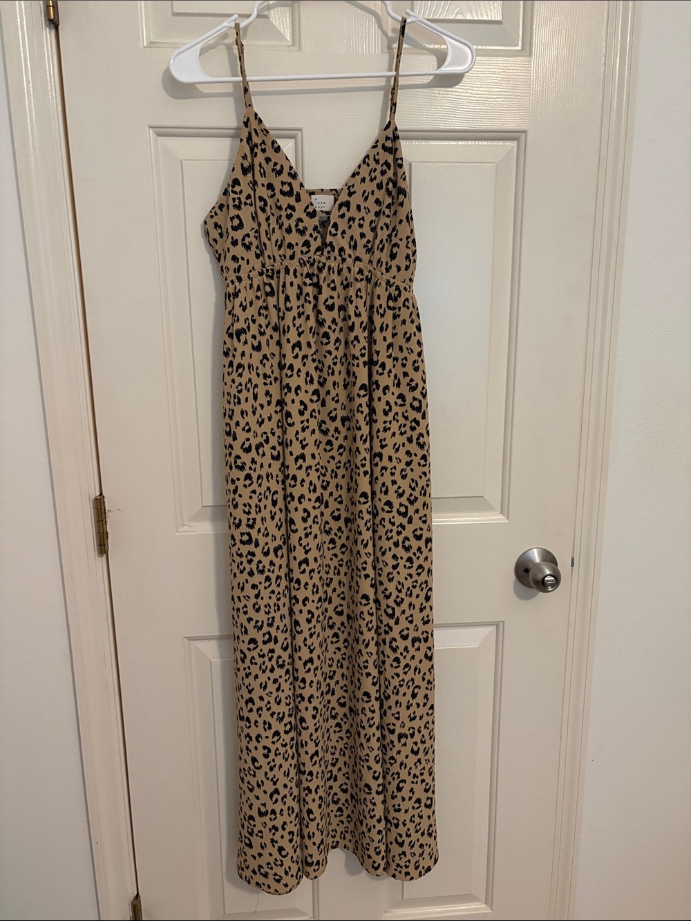 Leopard Print Maxi Dress - a new day